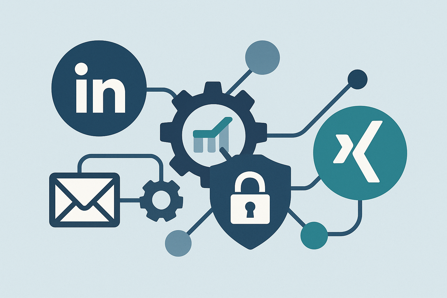 B2B Social Media Automatisierung: LinkedIn & XING Guide